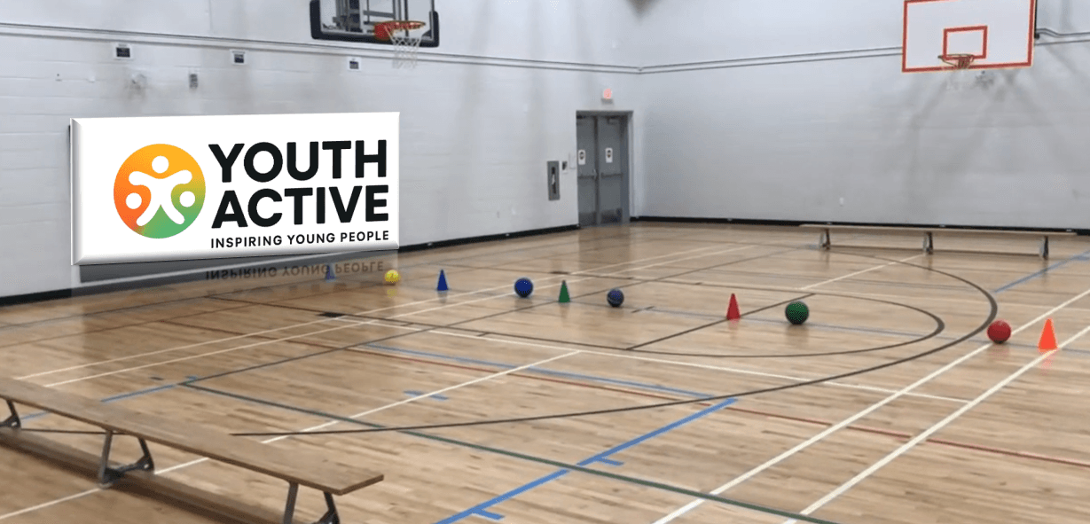 Indoor multi-sport session at Youth Active